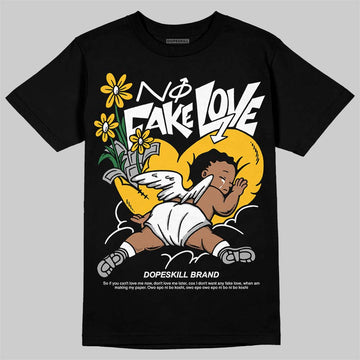 Air DT Max '96 Black White (2024) DopeSkill T-Shirt No Fake Love Graphic Streetwear - Black