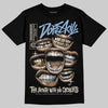 Nike Air Diamond Turf Must Be the Money DopeSkill T-Shirt The Mouth With No Droughts Graphic Streetwear - Black
