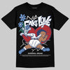 Jordan 1 High OG "Midnight Navy" DopeSkill T-Shirt No Fake Love Graphic Streetwear - Black