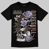 Harris Tweed x Wmns Dunk Low 'Sesame' DopeSkill T-Shirt Side Hustle Graphic Streetwear - Black