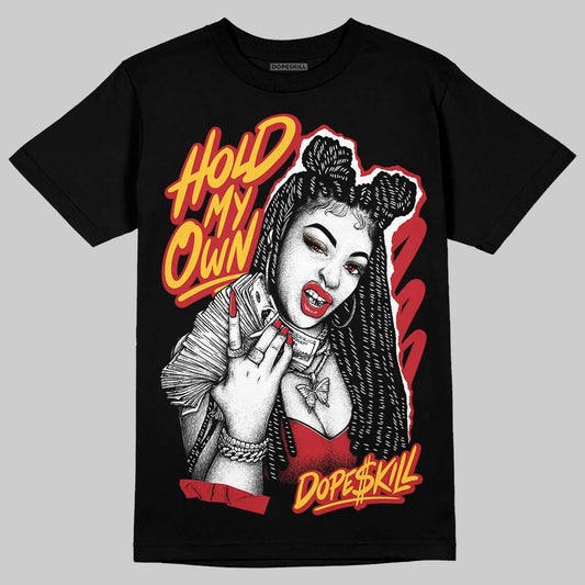 Jordan 14 Retro Ferrari (2025) DopeSkill T-Shirt New H.M.O Graphic Streetwear  Black