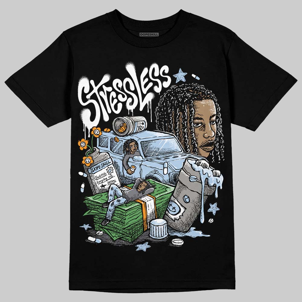 New Balance Abzorb 2000 “Silver/Blue” DopeSkill T-Shirt Stressless Graphic Streetwear - Black