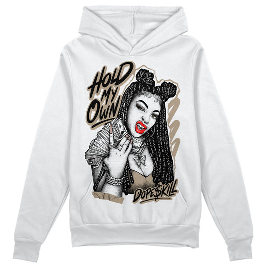 Jordan 1 High OG “Latte” DopeSkill Hoodie Sweatshirt New H.M.O Graphic Streetwear - White 