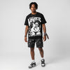 Dunk Panda White Black DopeSkill Oversize Print T-Shirt Real Ones Choose Loyalty Graphic