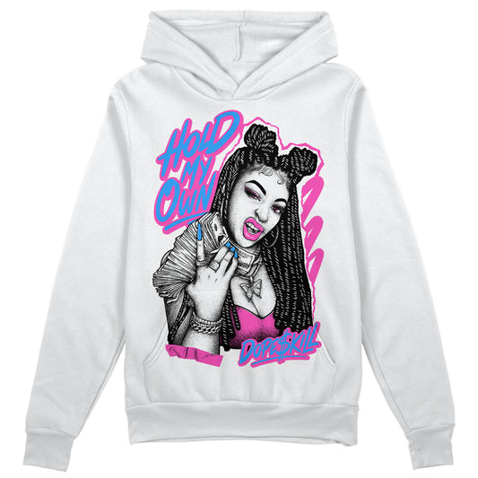 Jordan 4 GS “Hyper Violet” DopeSkill Hoodie Sweatshirt New H.M.O Graphic Streetwear - White 