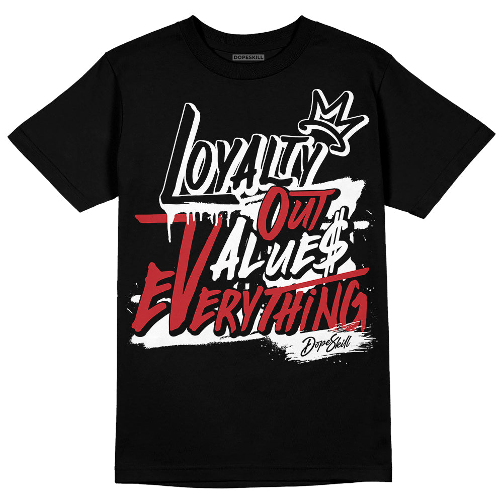 Jordan 12 “Red Taxi” DopeSkill T-Shirt LOVE Graphic Streetwear - Black