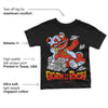 Toro Bravo 6s DopeSkill Toddler Kids T-shirt Born To Be Rich Graphic