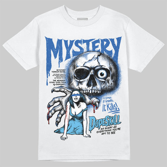 Jordan 12 “Blueberry” DopeSkill T-Shirt Mystery Ghostly Grasp Graphic Streetwear - White