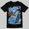 University Blue Sneakers DopeSkill T-Shirt Grind Pray Graphic Streetwear - Black