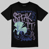Jordan 1 Retro Low OG Zion Williamson Voodoo Alternate DopeSkill T-Shirt Speak It Graphic Streetwear - black
