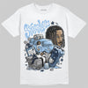 Asics Gel-Cumulus 16 Wash/Independence Blue DopeSkill T-Shirt Stressless Graphic Streetwear - White