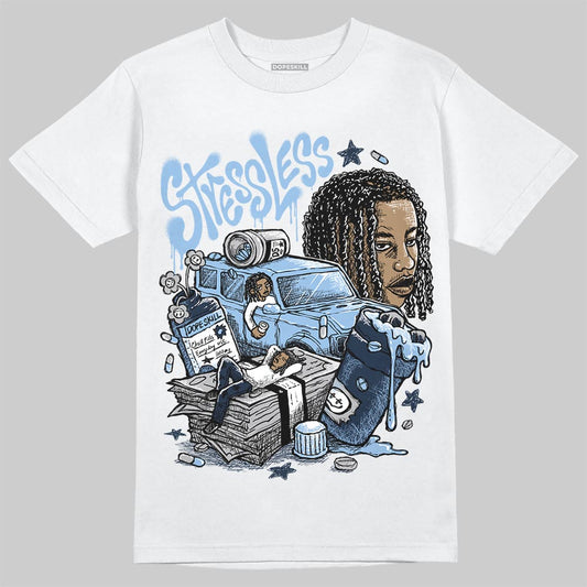 Asics Gel-Cumulus 16 Wash/Independence Blue DopeSkill T-Shirt Stressless Graphic Streetwear - White