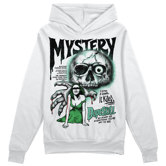 Jordan 1 High OG Green Glow DopeSkill Hoodie Sweatshirt Mystery Ghostly Grasp Graphic Streetwear - White