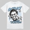 University Blue Sneakers DopeSkill T-Shirt Outlast Graphic Streetwear - White