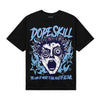 University Blue Sneakers DopeSkill T-Shirt Root of Evil Graphic Streetwear - Black
