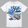 Jordan 3 "Midnight Navy" DopeSkill T-Shirt Break Through Graphic Streetwear - White