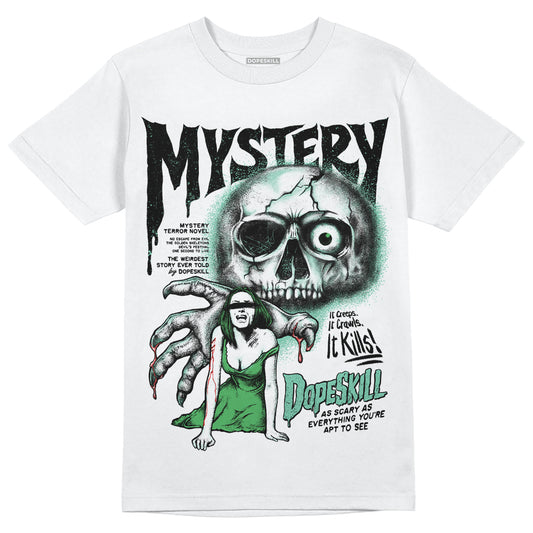 Jordan 1 High OG Green Glow DopeSkill T-Shirt Mystery Ghostly Grasp Graphic Streetwear - White