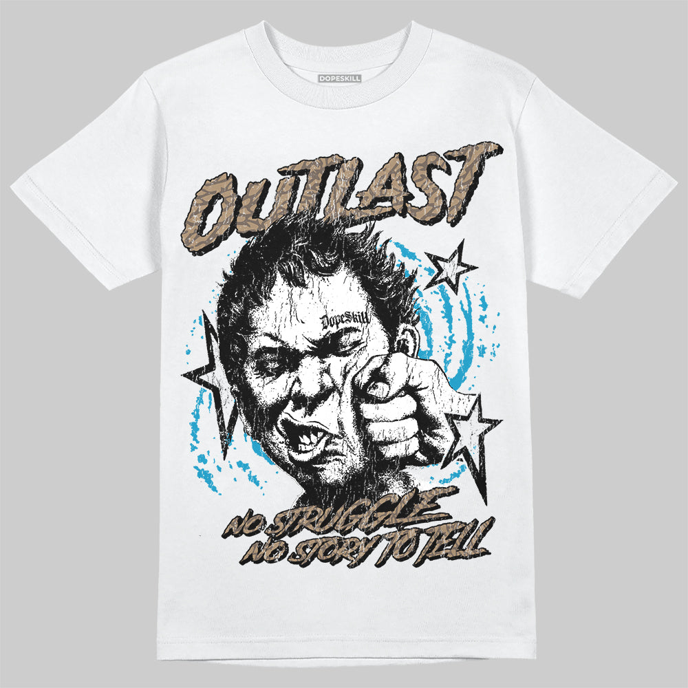 Jordan 3 GS “We Outside” DopeSkill T-Shirt Outlast Graphic Streetwear - White