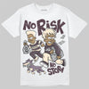 A Ma Maniere x Air Jordan 4 "Phantom" DopeSkill T-Shirt No Risk No Story Graphic Streetwear - White