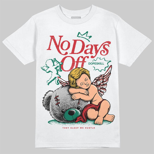 Jordan 3 Mexico 'El Vuelo' DopeSkill T-Shirt New No Days Off Graphic Streetwear - White
