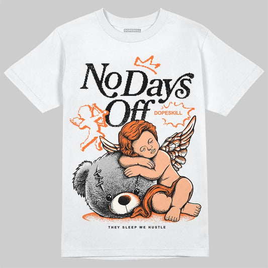 Jordan 1 Retro High OG Shattered Backboard (2025) DopeSkill T-Shirt New No Days Off Graphic Streetwear - White