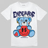 University Blue Sneakers DopeSkill T-Shirt Endeavor Graphic Streetwear - White
