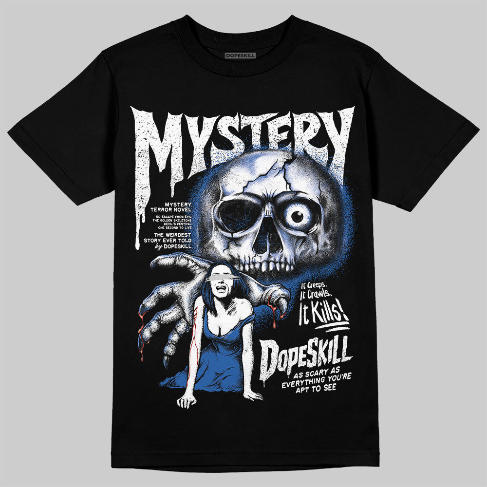 Jordan 12 “Blueberry” DopeSkill T-Shirt Mystery Ghostly Grasp Graphic Streetwear - Black