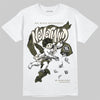 Jordan 3 “Medium Olive” aka “Family Affair” DopeSkill T-Shirt Nevermind Graphic Streetwear - White