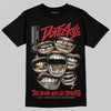 Adidas Samba OG ‘Talchum Pack ‑ Scarlet’ DopeSkill T-Shirt The Mouth With No Droughts Graphic Streetwear - Black