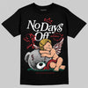 Jordan 3 Mexico 'El Vuelo' DopeSkill T-Shirt New No Days Off Graphic Streetwear - Black