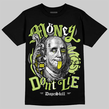 Jordan 13 Retro Bright Cactus DopeSkill T-Shirt Money Don't Lie Graphic Streetwear - Black