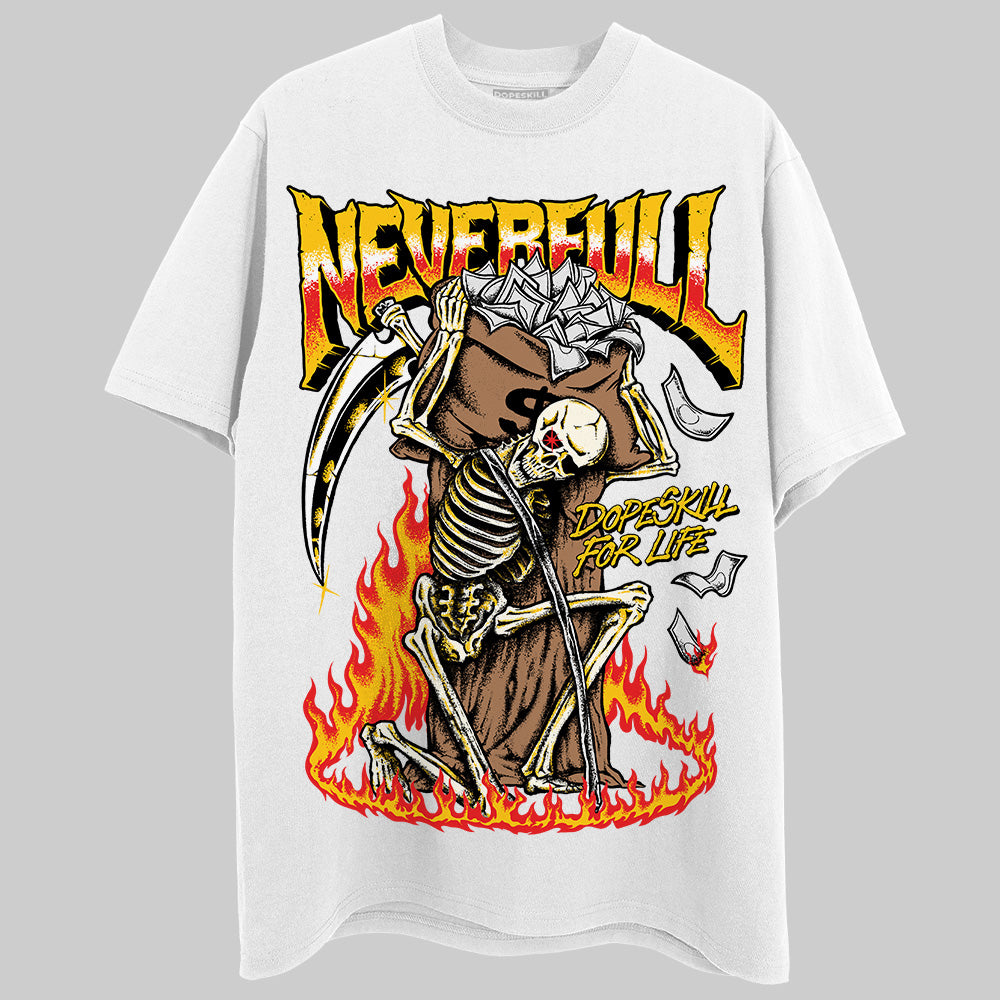 Yellow Sneakers DopeSkill T-Shirt NeverFull Graphic Streetwear - White