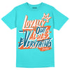 Dunk Low “Miami Dolphins” DopeSkill Tahiti Blue T-shirt LOVE Graphic Streetwear 