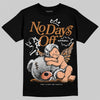 Jordan 14 Golf "US Open" DopeSkill T-Shirt New No Days Off Graphic Streetwear - Black