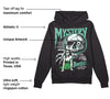 Green Glow 1s DopeSkill Hoodie Sweatshirt Mystery Ghostly Grasp Graphic