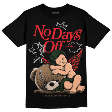 Dunk Low Freddy Krueger DopeSkill T-Shirt New No Days Off Graphic Streetwear - Black 