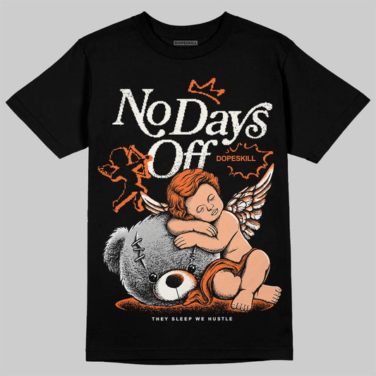 Jordan 1 Retro High OG Shattered Backboard (2025) DopeSkill T-Shirt New No Days Off Graphic Streetwear - Black