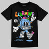 University Blue Sneakers DopeSkill T-Shirt Learning Graphic Streetwear - Black