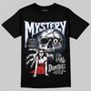 Jordan 4 SB “Summit White/Navy” DopeSkill T-Shirt Mystery Ghostly Grasp Graphic Streetwear - Black