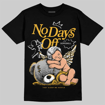 Jordan 5 'Tokyo' DopeSkill T-Shirt New No Days Off Graphic Streetwear - black
