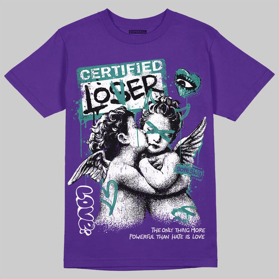 Jordan 5 OG “Grape” DopeSkill T-Shirt Certified Lover Graphic Streetwear - Purple