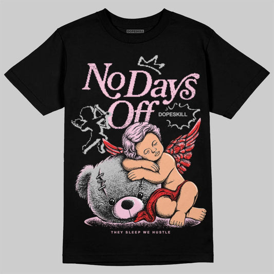 Awake NY x Air Jordan 5 Arctic Pink DopeSkill T-Shirt New No Days Off Graphic Streetwear - Black