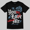 University Blue Sneakers DopeSkill T-Shirt You’re Lost Without Me Graphic Streetwear - Black