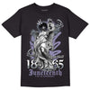 Jordan 5 Retro Low Indigo Haze DopeSkill T-Shirt Juneteenth Graphic Streetwear  - Black