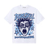 University Blue Sneakers DopeSkill T-Shirt Root of Evil Graphic Streetwear - White