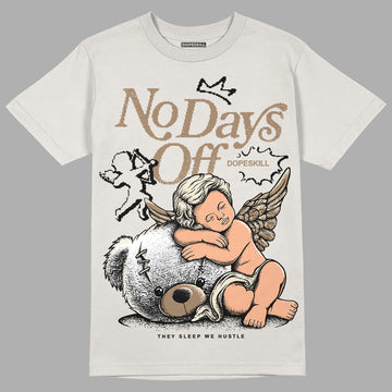 Jordan 5 SE “Sail” DopeSkill Sand T-shirt New No Days Off Graphic Streetwear