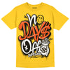 Jordan 4 Retro “Vivid Sulfur” DopeSkill Yellow T-shirt No Days Off Graphic Streetwear 