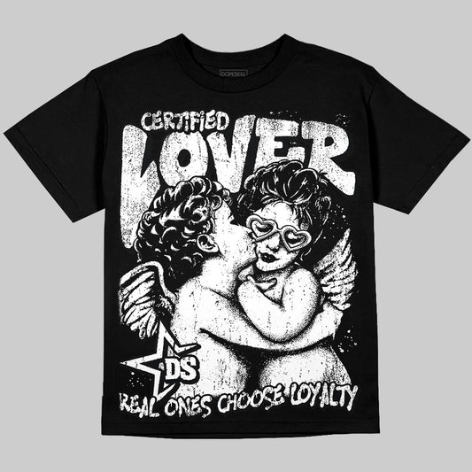 Dunk Low Panda White Black DopeSkill T-Shirt Real Ones Choose Loyalty Graphic Streetwear - black