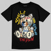 Jordan 17 Retro Low SP Infinite Archives DopeSkill T-Shirt Smile Through The Pain Graphic Streetwear - Black