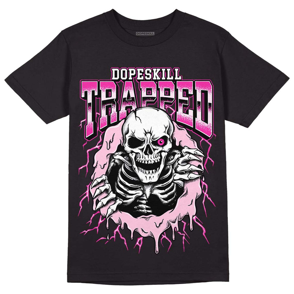 Dunk Low GS 'Triple Pink' DopeSkill T-Shirt Trapped Halloween Graphic Streetwear - Black